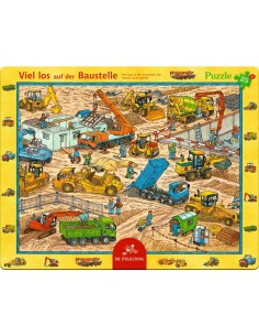 Raampuzzel veel gaande op de bouwplaats