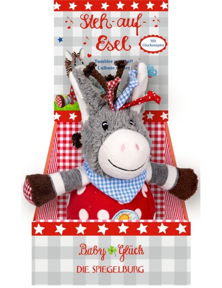 Tuimelaar met klokkenspel - Ezel