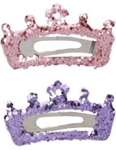 Haarclip Glitterkroon no.2 2