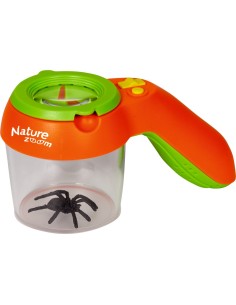 Doos met loep + verlichting